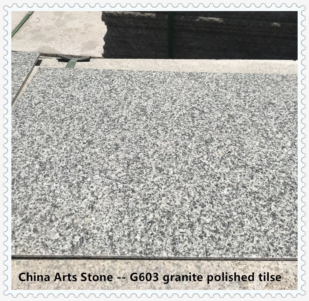 10% Price off -China Polished or Flamed G603 White/Grey Granite Tile