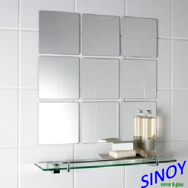 Various Mirror Tiles for Wall Decoration