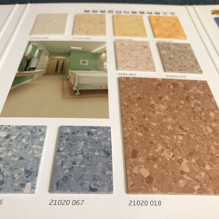 Concrete Floor Centre Commercial Vct Tile Vinyl Composition Tile