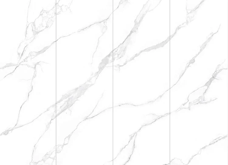 Hot Sale Tiles for Kitchen Countertops Artificial Stone White Sintered Stone Porcelain Slab Faux Marble