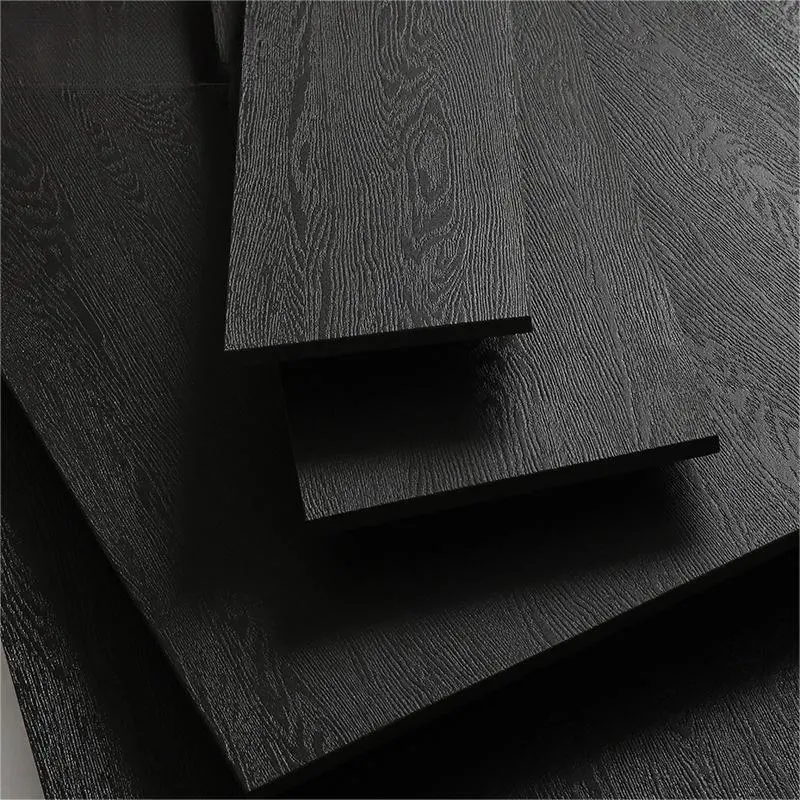 Modern Design 3D Inkjet Porcelain Dark Wood Tile Living Room