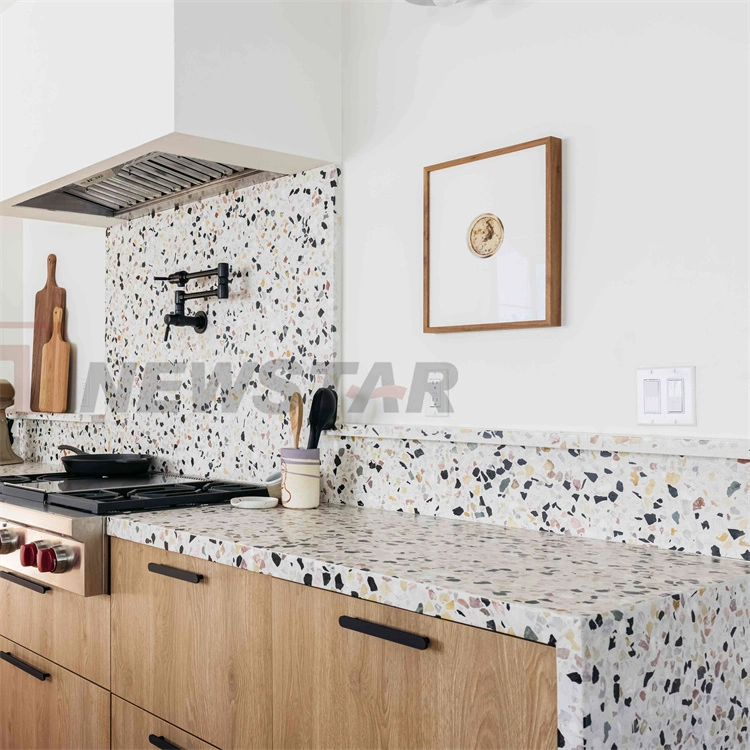 Polished/Honed Countertops Terrazzo Slab Building Material Artificial Stone Ceramic Floor Tile Terrazzo