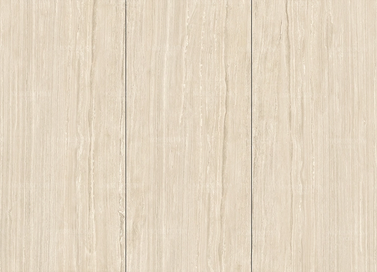 White Wooden Effect Marble Stone Sintered Stone Large Size Glazed Porcelain Tile