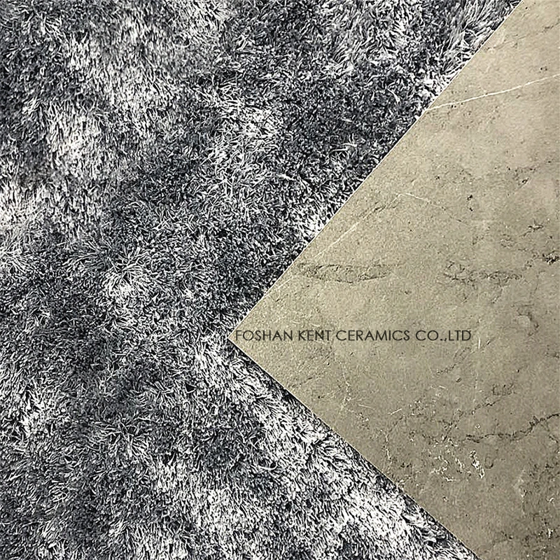 Matt Surface Dark Grey Rustic Porcelain Flooring Tile