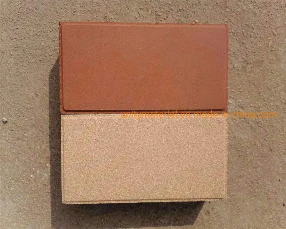 Path Garden Clay Floor Paving Brick Tile for Outdoor Project Square Sidewalk Street Guiding Blind Road Tactile Sintered Paver Decorative Wall Building Cladding