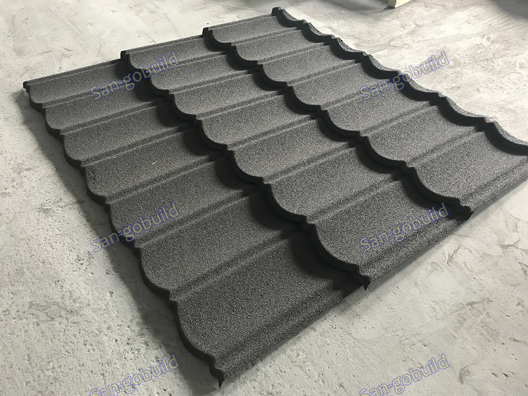 Weather Resistant Wholesale Construction Materials Long Lifespan Stone Coated Roofing Tiles