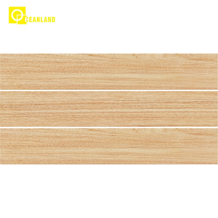 Wood Effect Wall Floor Tiles Rustic Wooden Color Porcelain Ceramic Floor Tiles