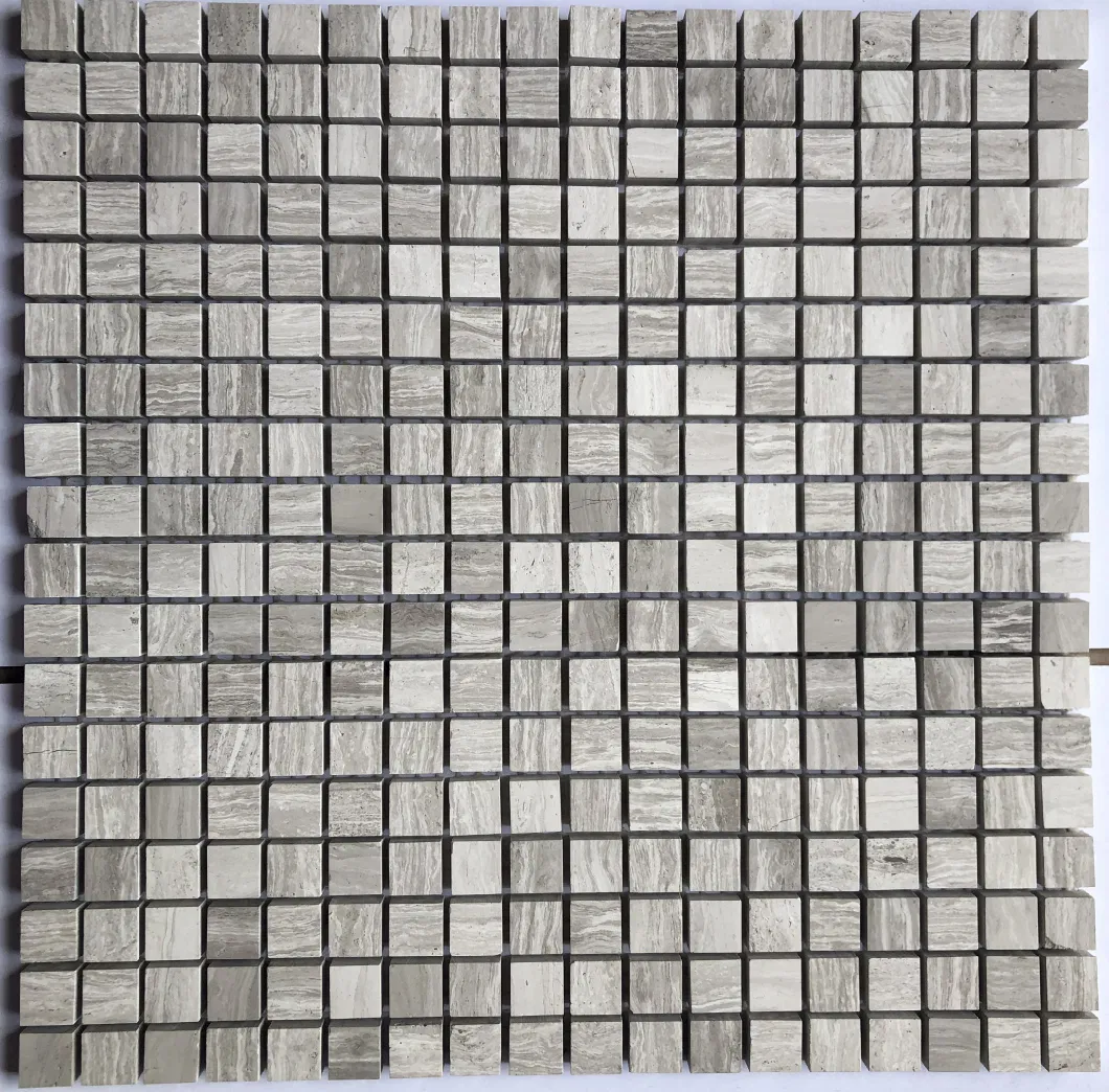 Promotion Gray Marble Herringbone Pattern Mosaic