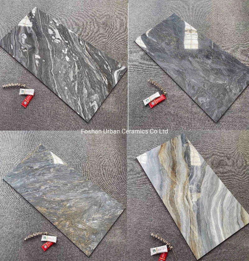 Gilding New 600*1200mm Bathroom Vitrified Golden Silver Plated Glazed Polished Porcelain Ceramic Floor Wall Tile