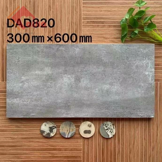 12&quot;*24&quot;Wall Matt Tile Ceramic Kitchen and Living Background Tile Stonelook Marble Look Good Decoration Glazed Tile in Gray Colour