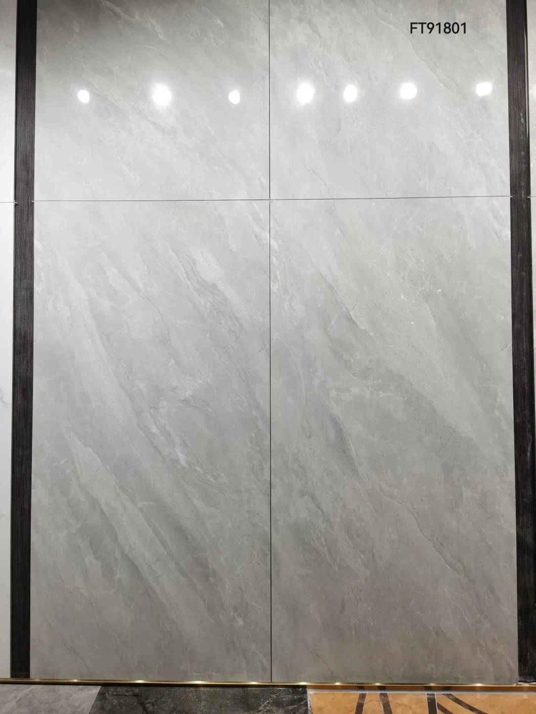 900*1800mm Foshan Factory Bathroom Vitrified Full Body Glazed Polished Porcelain Ceramic Floor Flooring Wall Tile