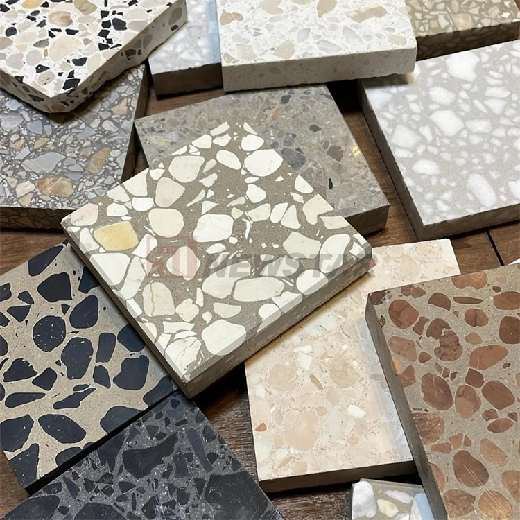 Polished/Honed Countertops Terrazzo Slab Building Material Artificial Stone Ceramic Floor Tile Terrazzo