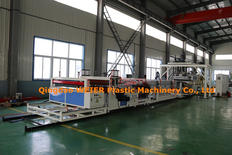 PET PC Corrugated Roof Sheet Extrusion Line