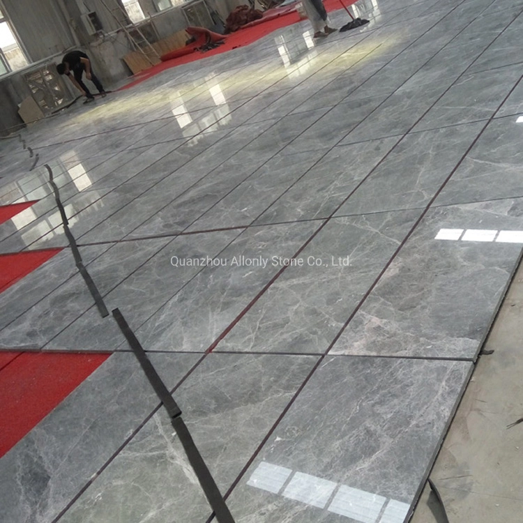 Marble Floor Design Silver Mink Turkey Emperador Gray Polished 60X60 Grey Marble Stone Tiles