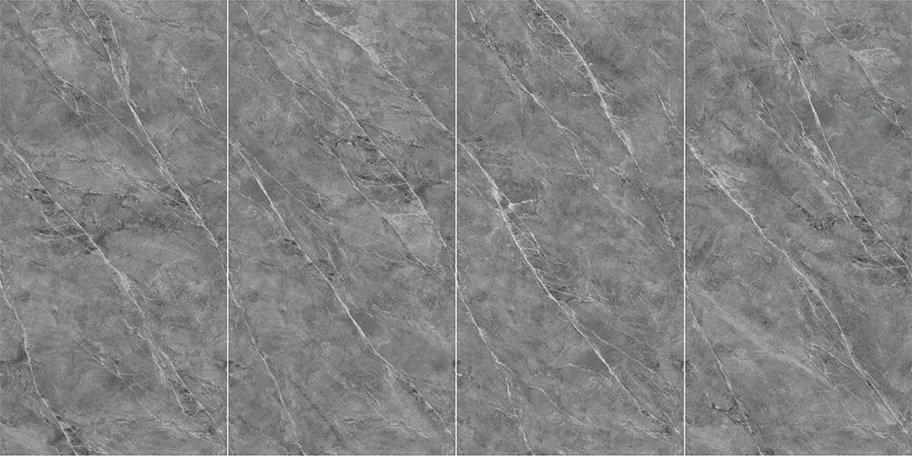 Glazed Copy Mable Tile Size 600X1200mm Modern Design Full Body Porcelain Carrara Marble Look Polished Floor Wall Tile for Project in Russia Living Room
