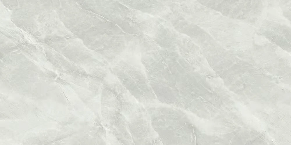 Glazed Copy Mable Tile Size 600X1200mm Modern Design Full Body Porcelain Carrara Marble Look Polished Floor Wall Tile for Project in Russia Living Room