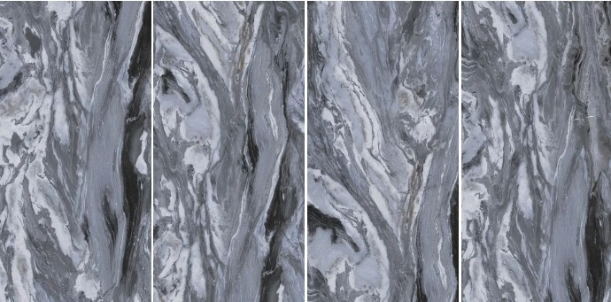 Best Price High Quality Foshan Manufacturer Big Size Marble Dark Grey Porcelain Tile for Flooring