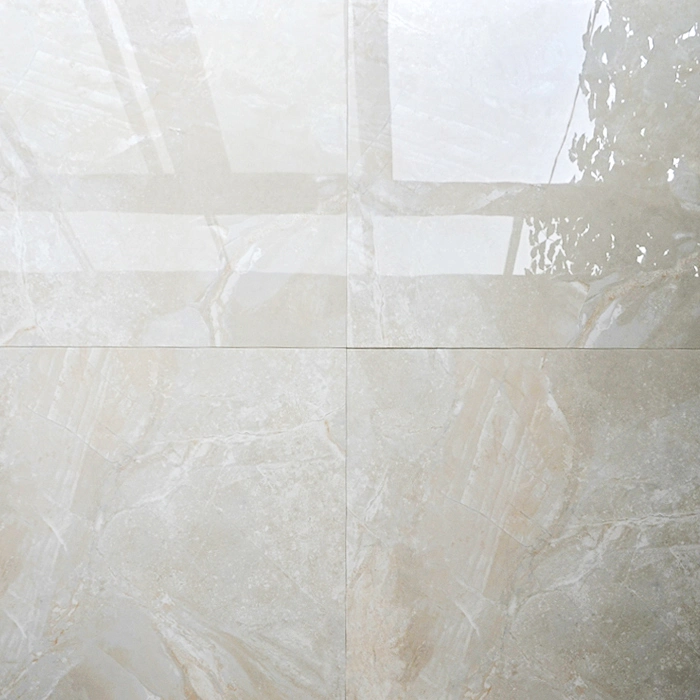 Four Faces 9.6mm Thickness Super White Porcelain Tile 24X24