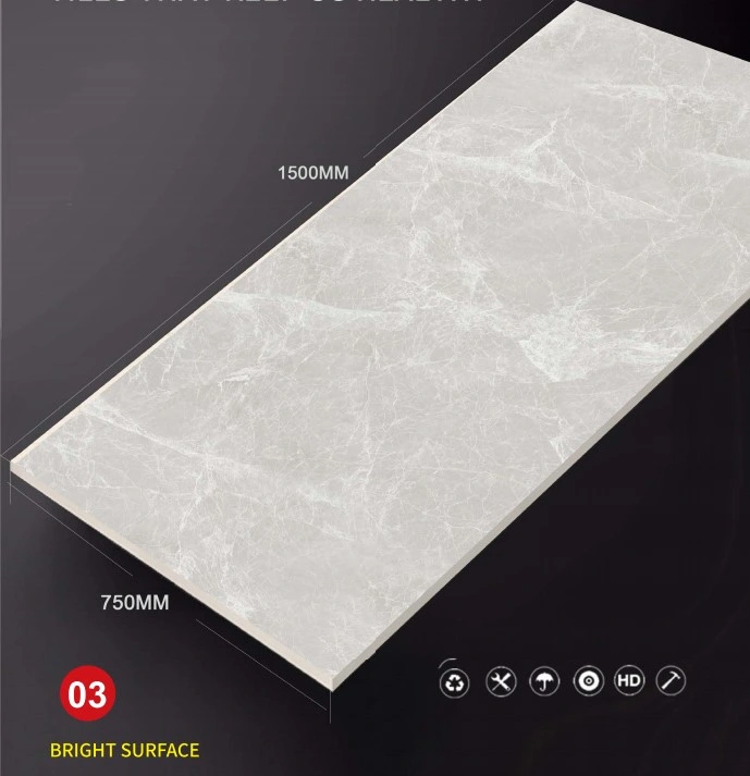 Best Price High Quality Foshan Manufacturer Big Size Marble Dark Grey Porcelain Tile for Flooring