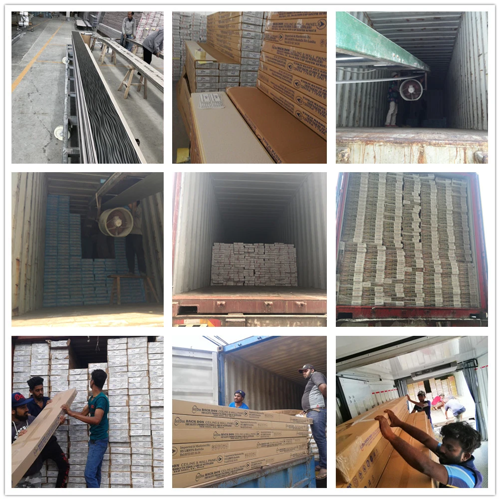 Interlocking Interior Wall PVC Panels Suspended Ceiling Tiles Nigeria Price