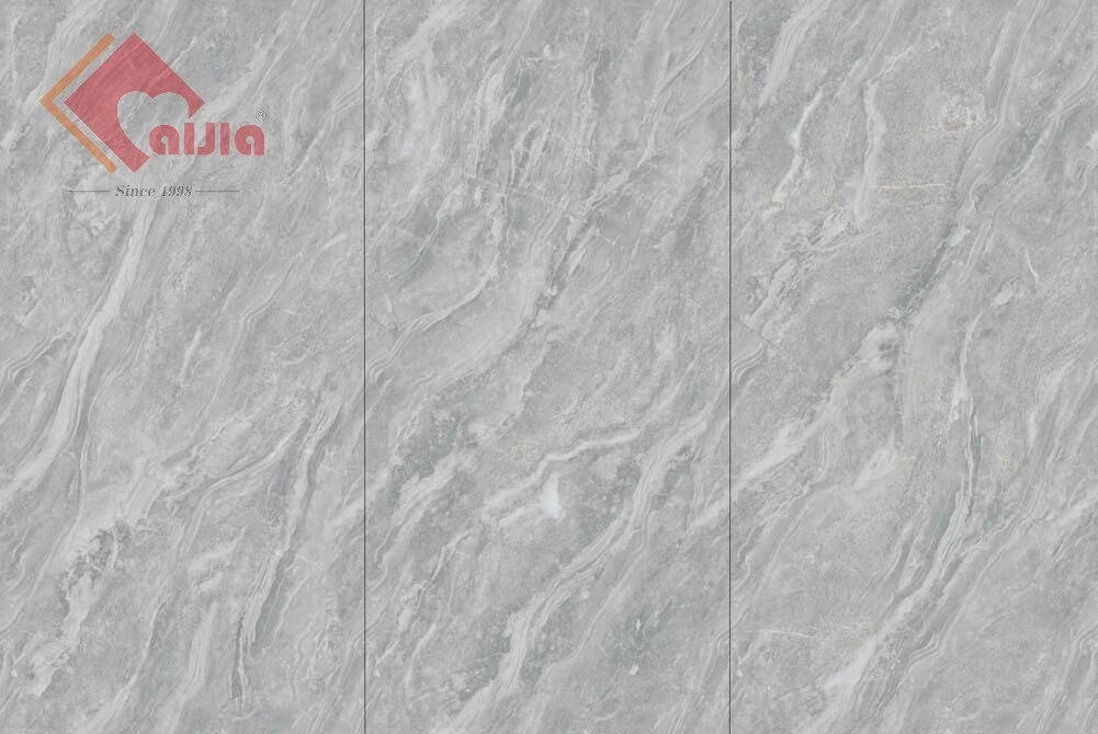 Gray Light Colour 750*1500mm Fullbody High Quality Marble Look Porcelain Wall Floor in Living Room/Kitchen Decoration Building Material Polished Ceramic Tile