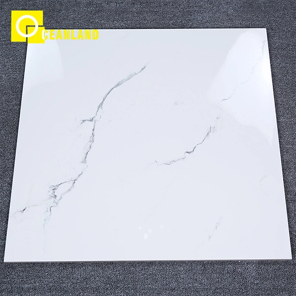 Wall White Glazed Polished Porcelain Tiles Marble Ceramic Floor Tile From China