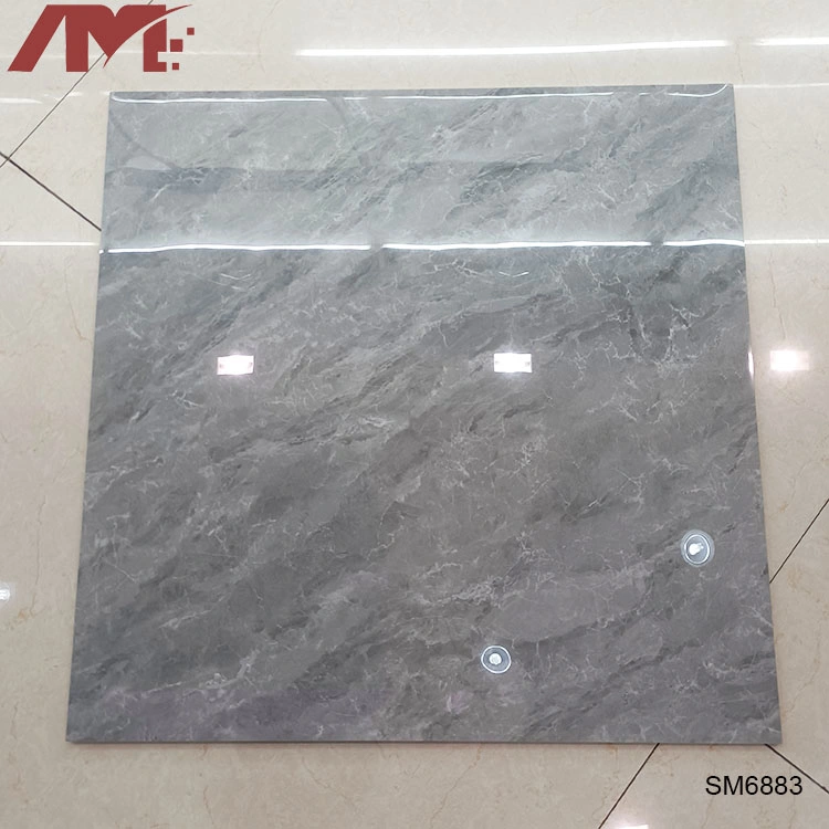 Building Material Gray Indoor 600X600 Full Glazed Porcelanato Polished Porcelanato Floor Tile