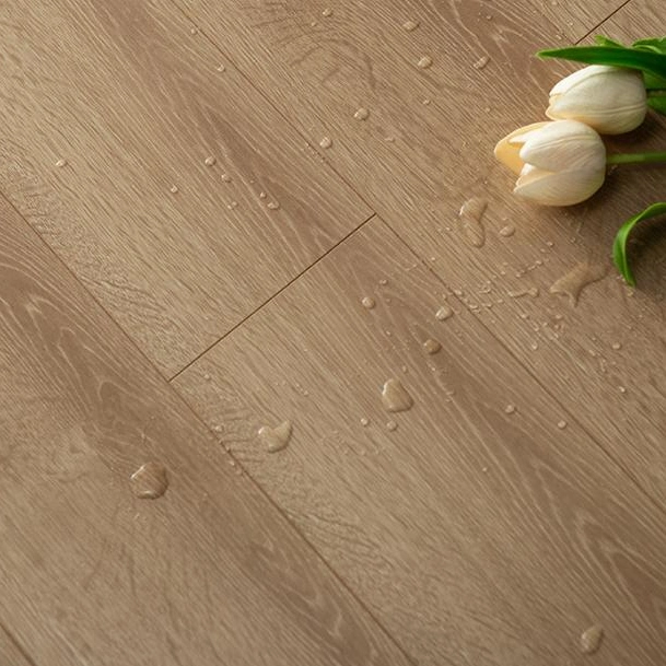 Modern Flooring Building Materials Composite Decking Unilin Click Luxury Vinyl Floor Tile PVC Plastic 7mm Spc Rigid Plank Gray Wood Vinyl Flooring Covering