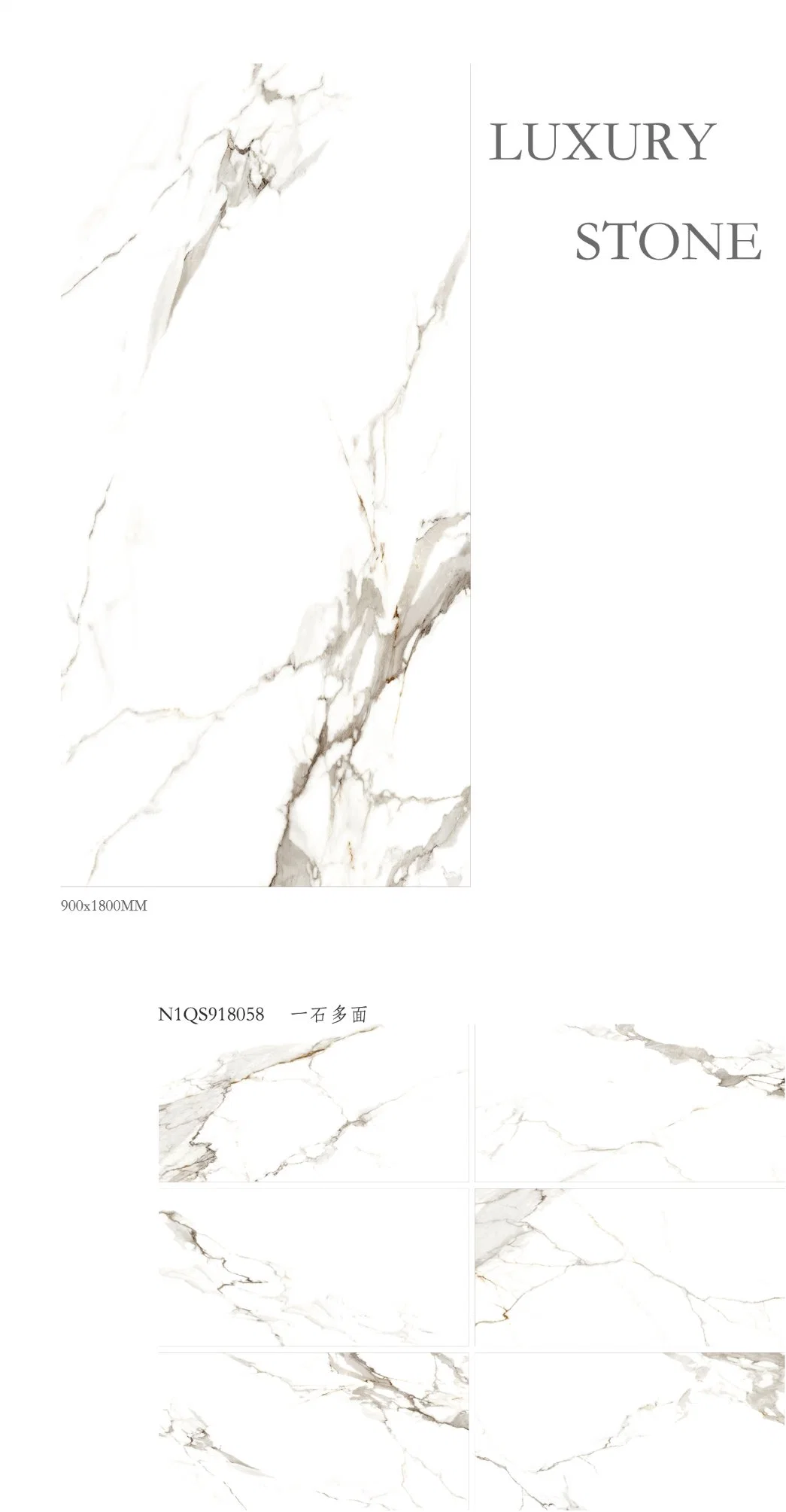 Good Price Factory Slab Slate Luxury Stone Sintered Marble Slate Marble Looking Low Water Absorption Glossy Glazed Polished Porcelain Floor Tile