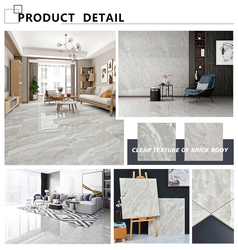 Gray Simple Whole Body Marble Wall and Floor Tiles