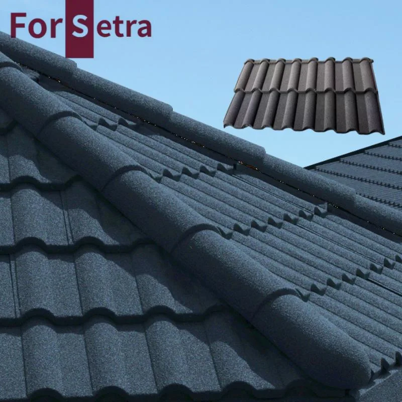 Russian Wood House Roof Tiles, Cheap Price Bent Color Stone Coated Roof Tile