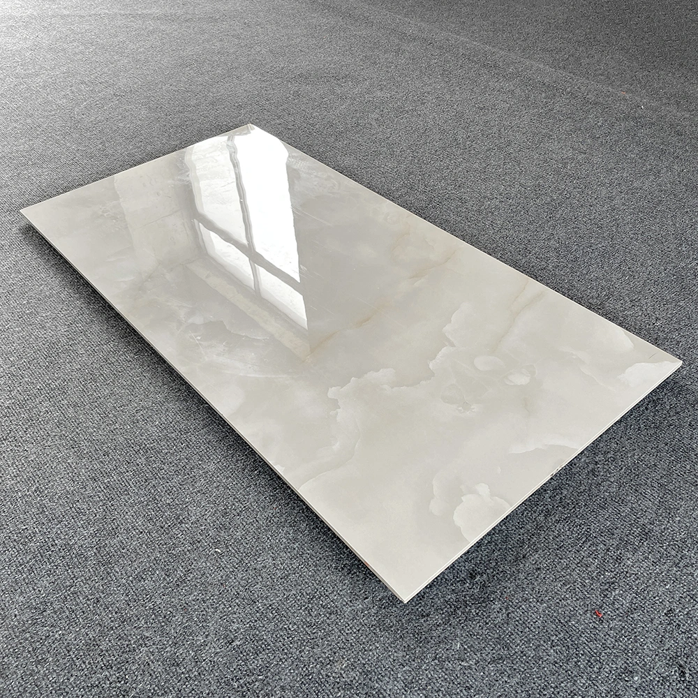 Guangdong Floor Tiles Polished Porcelain Square Meters Polished Glazed Marble Stone Slab Wall Tiles