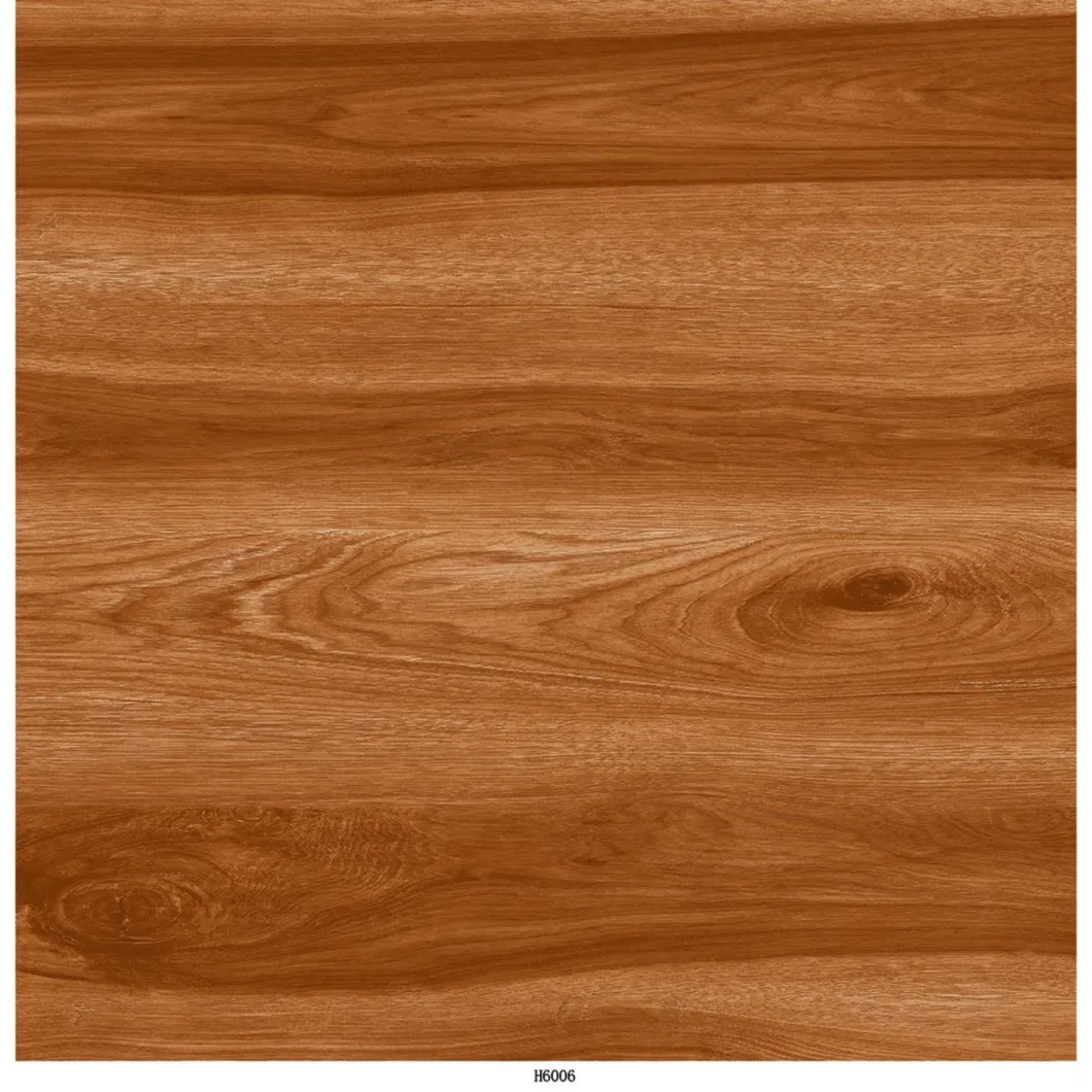 3D Injection Wood Grain Polished Floor Tile Design Patterns Tan Light Brown Dark Gray