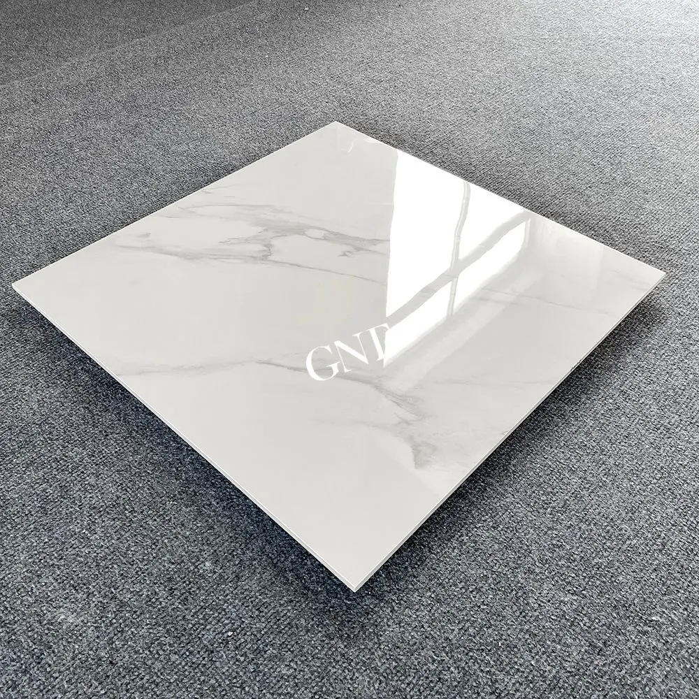 Floor Polished Ceramic Tile 24X24 Floor Tiles Piso Porcelanato 60X60 White Foshan Factory