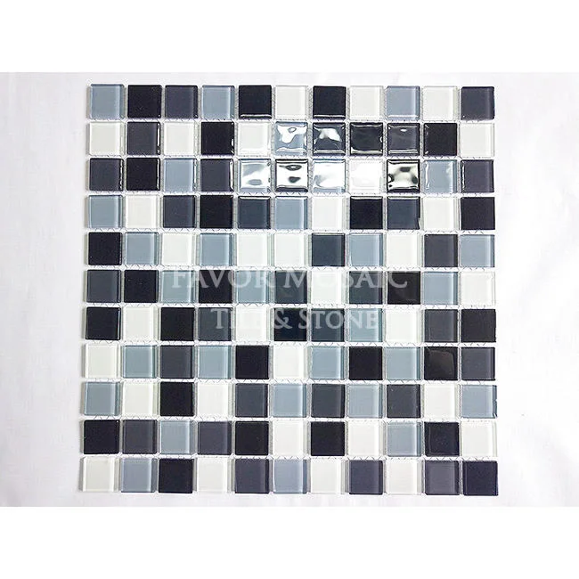 Manufacturer Price Tiles Glass Mosaic Glass Mosaic for Floor Wall Tile China Fashion in Stock