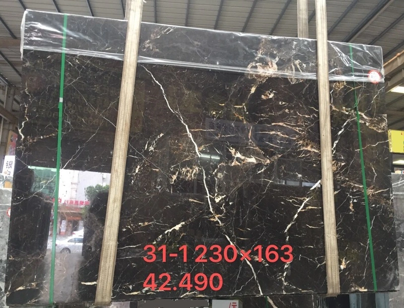 Chinese Marble Tulip Brown Marble Slab&Tile for Flooring/Wall Tiles/Countertops