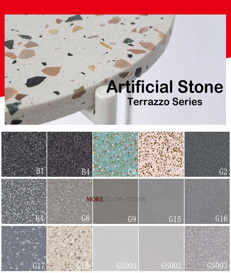 Chinese Factory Special Polishing Terrazzo Floor Tiles Bathroom