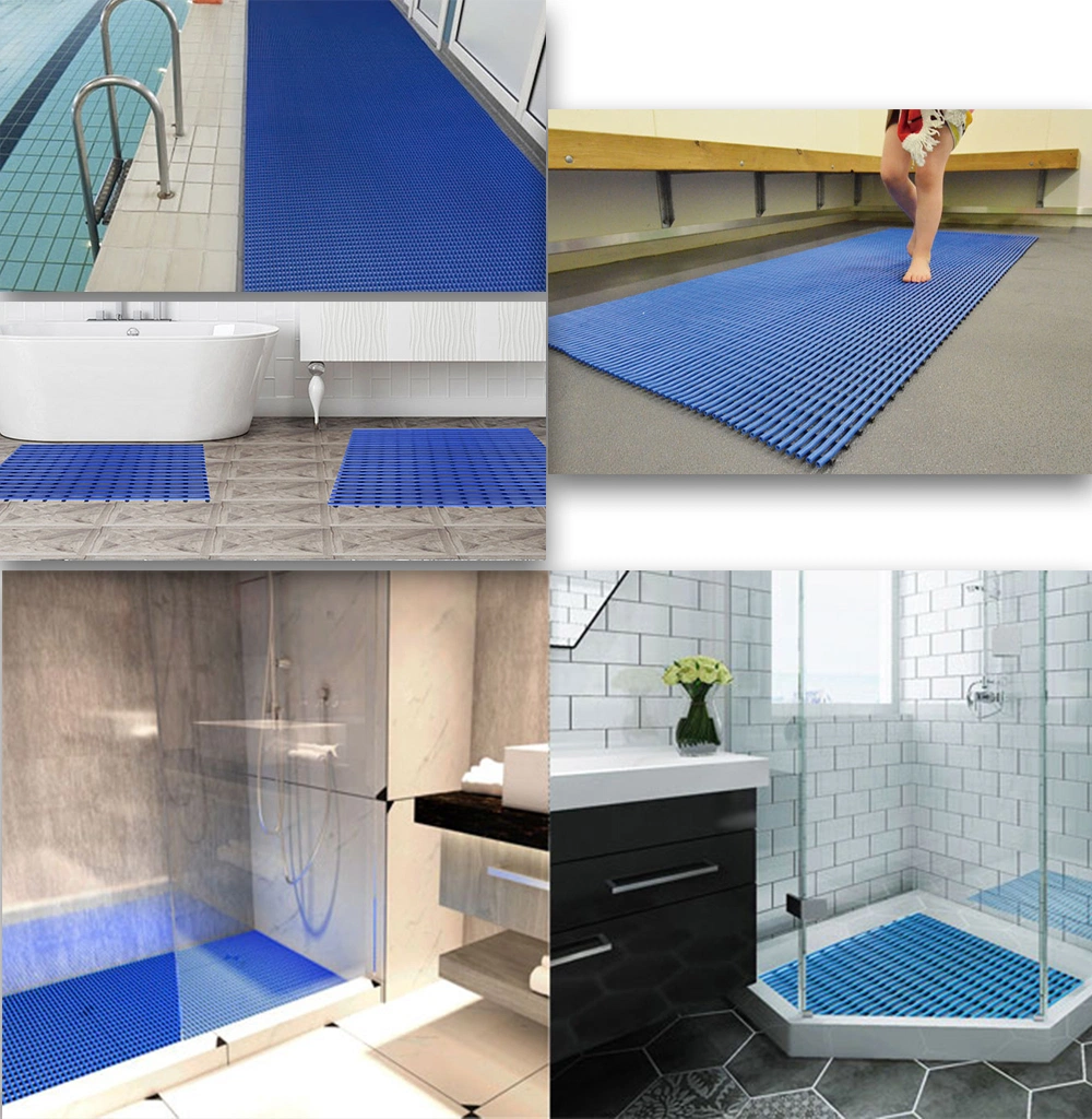 PVC Environmental Protection Pipe Non-Slip Drainage Interlocking Floor Tile