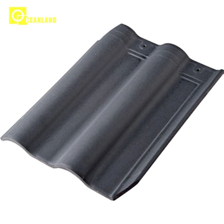 Outdoor Wall Decorative Coated Clay Colorful Roof Tiles