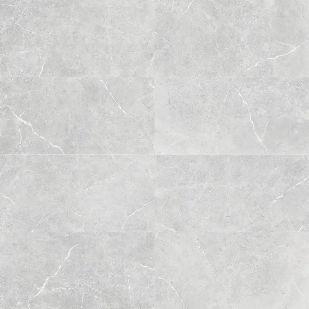 Big Size 600X1200mm Foshan Gray Color Marble Tile Anti-Slip Matte Surface Glazed Polished Porcelain Ceramic Wall and Floor Tile