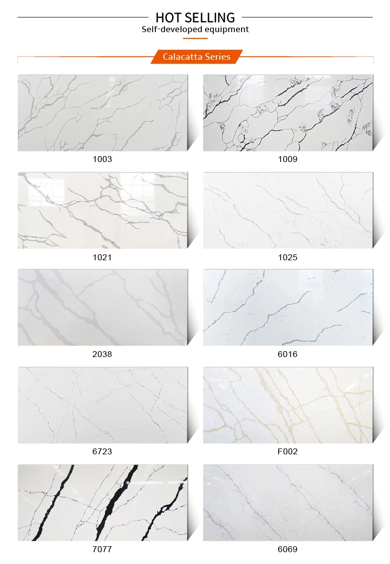 Faux Stone Wall Panel Wall Tile for Bathroom Wall Modern Pattern Quartz Countertop for Kitchen