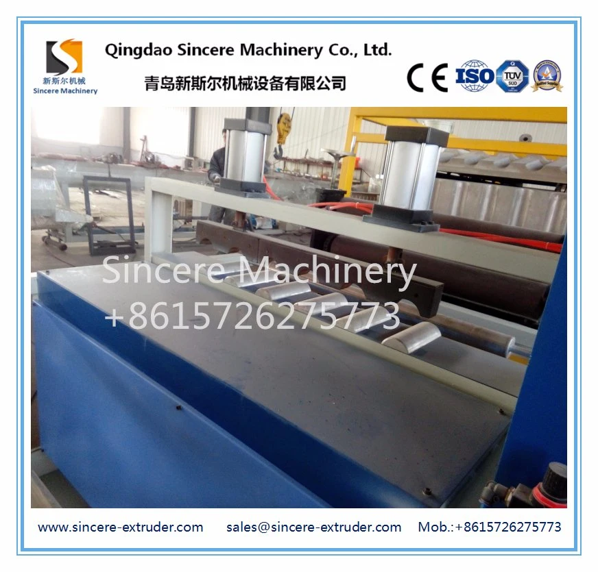 PVC Resin Glazed Roofing Sheet Extrusion Production Line 880mm 1050mm