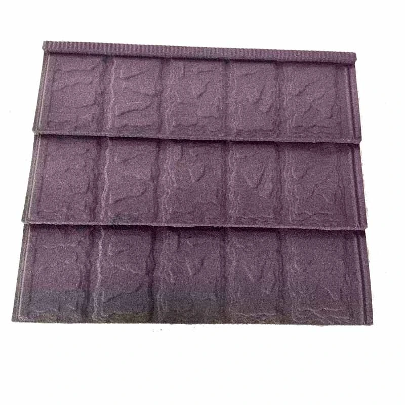 High Quality Natural Stone Steel Tiles for Prefab House