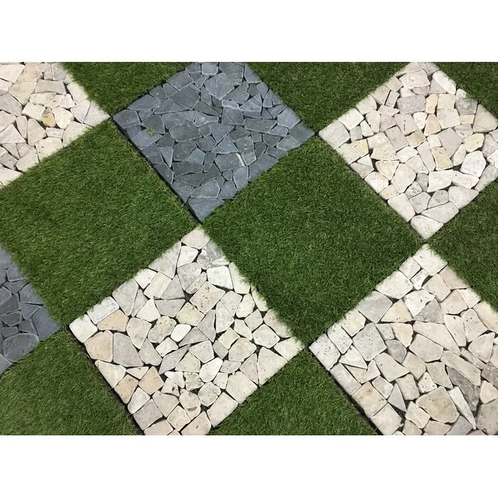 Chinese Factory 30X30 Marble Anti Slip Playground Decking Outdoor Beige Stone Floor Tiles