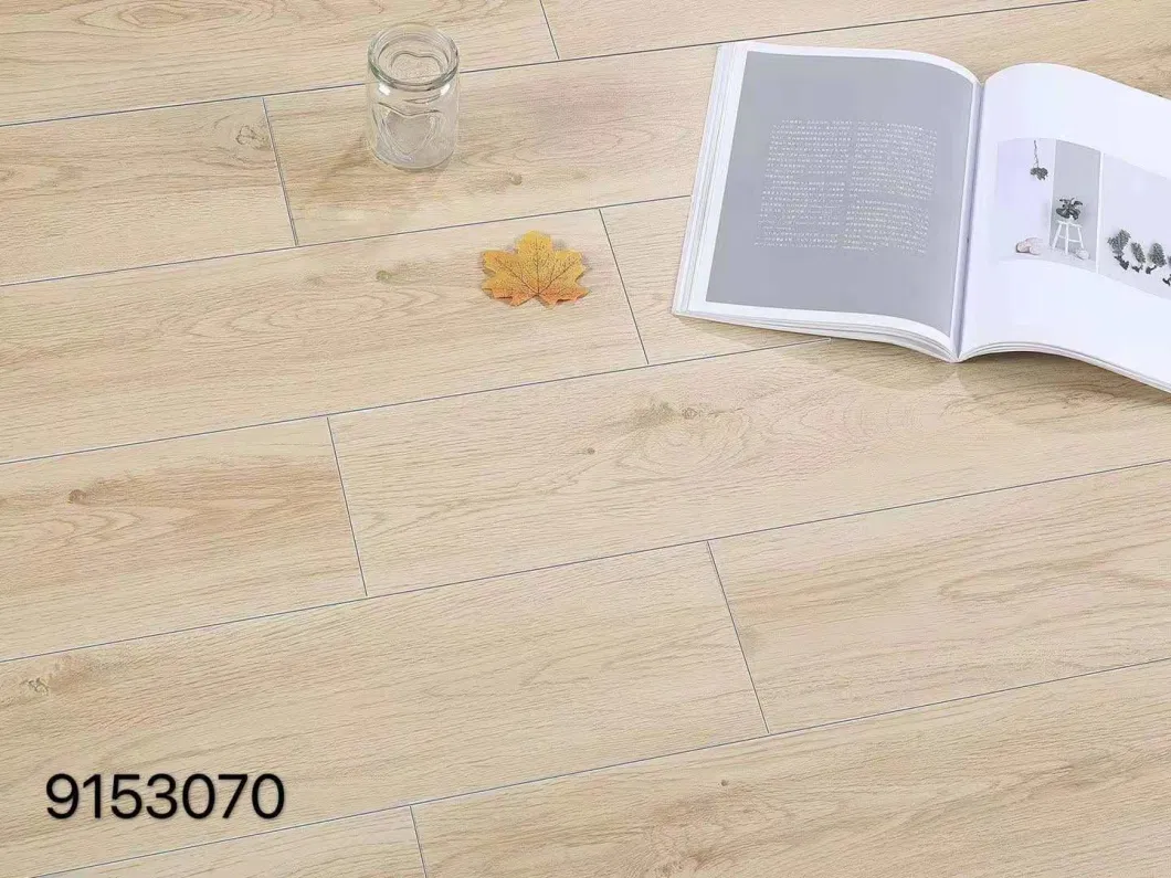 Mediterranean Style Anti-Skidding Wooden Tile Effect Flooring 150X600