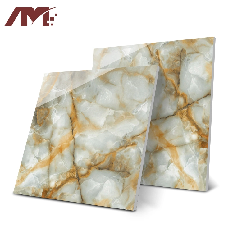 24X24 Cheap High Gloss Marble Look Homogeneous Floor Tile