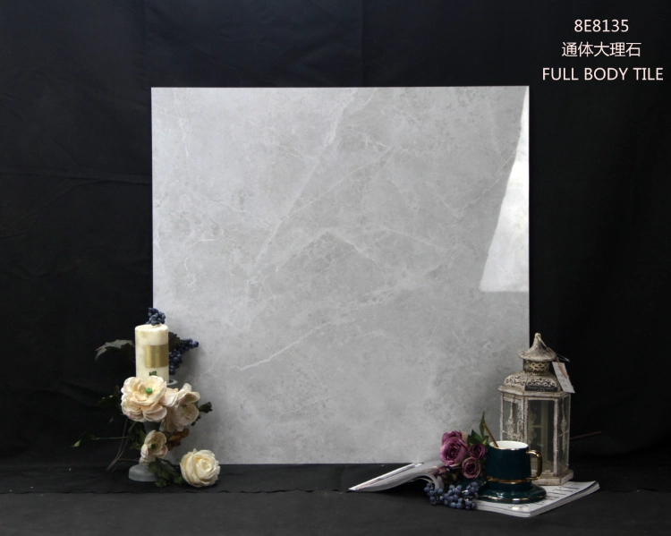 Gray Cheap Floor Full Polished Glazed Porcelain Tiles Living Room and Floor Wall Ceramic Tiles