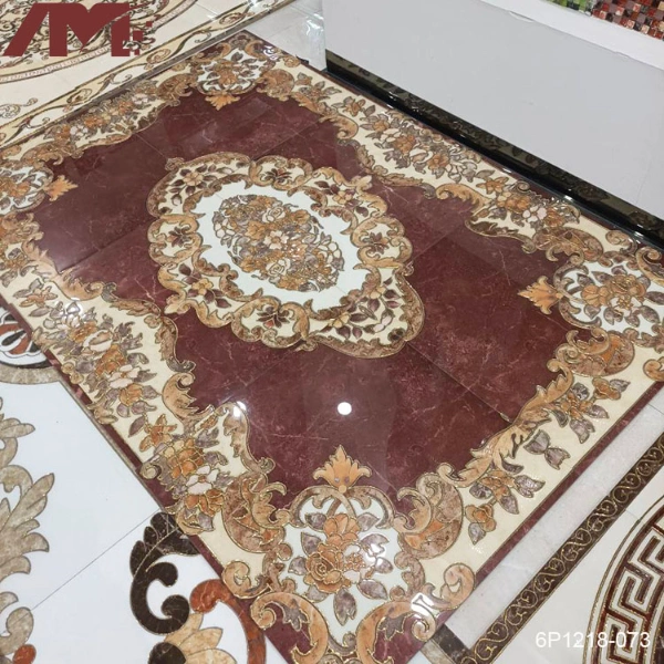 Indoor New 1200*600 Porcelain Polished Carpet Floor Tiles