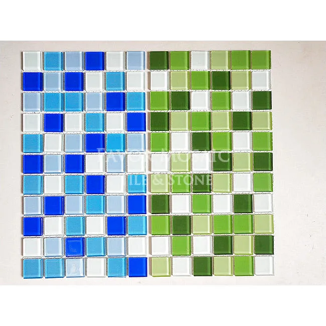Manufacturer Price Tiles Glass Mosaic Glass Mosaic for Floor Wall Tile China Fashion in Stock