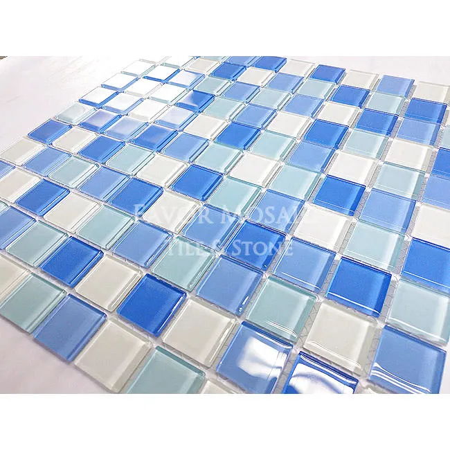 Manufacturer Price Tiles Glass Mosaic Glass Mosaic for Floor Wall Tile China Fashion in Stock